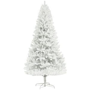 Albero di Natale Artificiale Non Illuminato Alto 1,8 m con 1000 Punte di Rami, Base in Acciaio ad Apertura Automatica per Decorazioni Natalizie Casa e Ufficio - Product Image 2