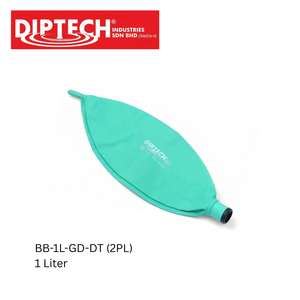Excellent Sac Respiratoire Jetable à 2 Plis Vert Sans Latex BB-1L-GD-DT (2PL) – Sac Réservoir Respiratoire à Usage Unique - Product Image 1