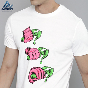 Camiseta Personalizada con Serigrafía para Hombre, Estilo Urbano, 100% Algodón, Corte Regular, Informal, Manga Corta, con Diseño Gráfico - Product Image 4