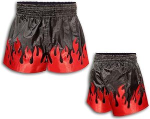 Pantalones Cortos de Muay Thai, Pantalones Cortos de Boxeo con Logotipo Frontal, Transpirables, de Secado Rápido, de Spandex/Poliéster, Pantalones Cortos de Grappling - Product Image 5