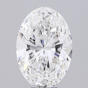 Diamant blanc ovale 6CTBrilliant, symétrique et éclatant, idéal pour la création de bijoux sur mesure. - Product Image 1