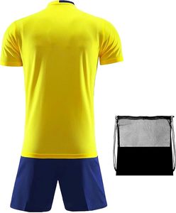 Maillot et short de football à séchage rapide pour hommes avec sac en filet – Kits de football - Product Image 2