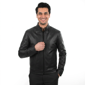 Veste en cuir pour homme de style unique, qualité supérieure, légère, entièrement personnalisable, meilleur design, veste en cuir pour homme. - Product Image 6