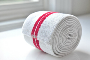 Genouillère de sport haute qualité avec support élastique extensible, idéale pour la musculation et les séances d'entraînement professionnelles au squat - Product Image 4