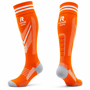 Calcetines Deportivos de Verano para Hombre, Altos hasta la Rodilla, Cómodos, Transpirables, de Secado Rápido, Ecológicos, Tejidos, para Fútbol, Adultos, Color Sólido - Product Image 3