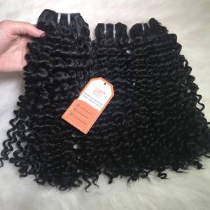 Extensions de cheveux humains bouclés à l'eau, 100% vierges, qualité Remy, couleur naturelle, prix de gros, cheveux vietnamiens, lots de cheveux, fabrication à la machine - Product Image 4