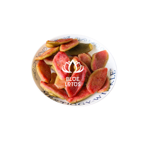 BEST SELLING BLUE LOTUS Vietnam Tranches de goyave séchées moelleuses et durables, 100% naturelles, transformées par lyophilisation, emballées sous vide, collation de fruits - Product Image 1