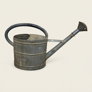 Wholesale Rustic Galvanized Metal Watering Can Durable Zinc Iron Plant Waterer With Long Spout For Indoor Outdoor <b>Garden</b> Usage - Product Image 3