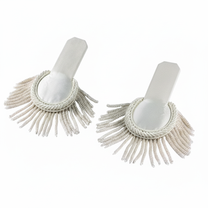 Épaulettes à franges métalliques personnalisées OEM ODM pour costumes de scène et accessoires d'uniformes - Product Image 1