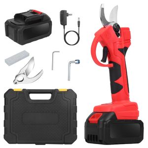 Tijeras de Podar Eléctricas Inalámbricas de 21 V, 40 mm, 1.57 Pulgadas, Tijeras Eléctricas para Ramas, 2 Baterías Recargables, Cortador de Ramas de Árboles - Product Image 1