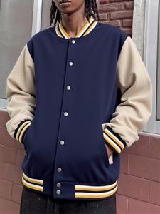 Chaqueta Deportiva Varsity de Diseño Exclusivo con MOQ Bajo, Corte Regular, Colección de Ropa Exterior Inspirada en el Estilo Urbano - Product Image 1