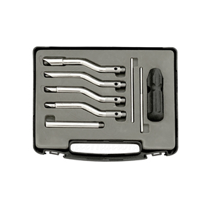 Extracteur de dents de loup Equine Burgess, ensemble de 8 pièces, nouveau style, en acier inoxydable avec boîte de rangement en plastique - Product Image 2