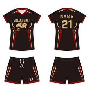 Custom <b>Volleyball</b> Jersey Team Sublimation Printed Breathable V-Neck Sport <b>Volleyball</b> Uniform Beach <b>Volleyball</b> Shirt - Product Image 1