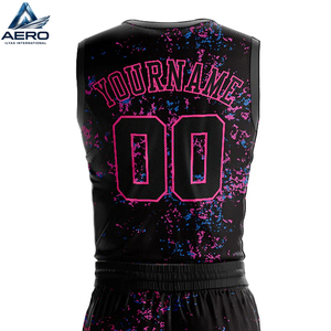 Uniformes de Baloncesto al Por Mayor, Personalizados con Color, Logotipo y Número Impresos, Ropa Deportiva para Clubes y Equipos, de Buena Venta, Lisos y sin Mangas - Product Image 5