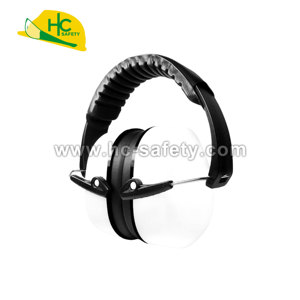 A812 Foldable Safety Earmuffs Protective Hearing Equipment Lightweight ABS Frame Soft Cushion CE ANSI Standards Certified - Product Image 4