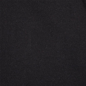 Ensemble de survêtement à capuche noir pour garçons, manches longues, couleur unie, fermeture éclair sur le devant, poches latérales, vêtements d'automne, 100% coton - Product Image 6