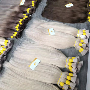 Extensiones de Cabello Humano Remy Ruso y Vietnamita al por Mayor, Grado Remy, 30 Pulgadas, Paquetes a Granel, Envío Gratis, Material de Cabello Indio - Product Image 1