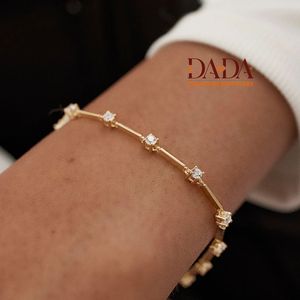 Minimalist Lab Grown Diamond <b>Bracelet</b> for Women Elegant Everyday Tennis Style <b>Bracelet</b> Fine Diamond <b>Bracelet</b> Luxury Jewelry Gift - Product Image 2