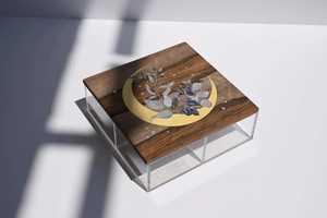 VeloraTimber Pearl Candy Organizer Luxury Handmade Wood & Mother of Pearl Acrylic <b>Sweet</b> <b>Box</b> for Ramadan <b>Sweets</b>, Eid & Modern - Product Image 2