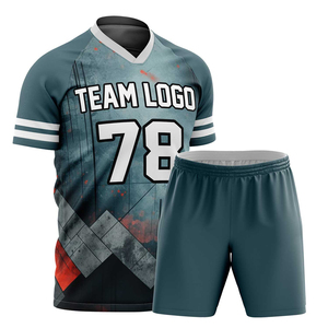 Tenue de championnat de handball personnalisée, maillot et short d'équipe de qualité supérieure avec tissu performant pour une intensité élevée - Product Image 2