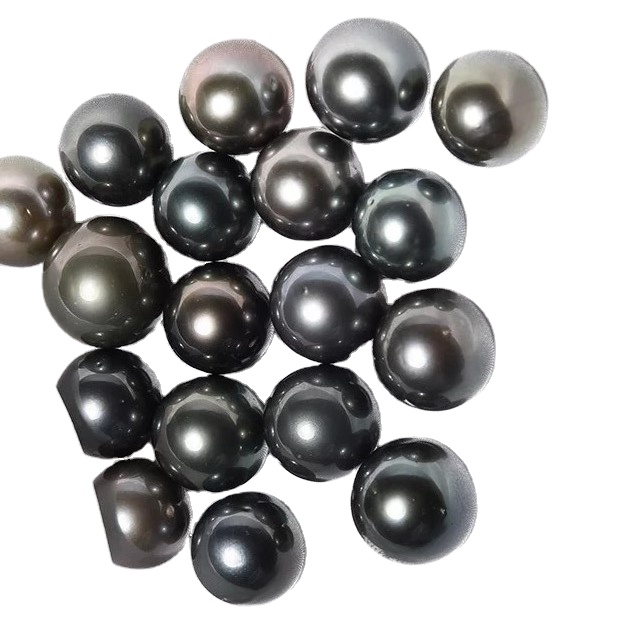 HIGH LUSTER SALTWATER TAHITIAN BLACK LOOSE PEARLS