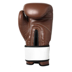 Gants de boxe en cuir véritable à vendre en ligne, étiquette privée, gants de boxe respirants personnalisés, gants de boxe professionnels en cuir - Product Image 3