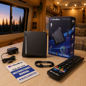 Paquete VseeBoxs V6 Max 2026 de Alta Calidad con Control Remoto por Voz, <span class=keywords><strong>Android</strong></span> 4K Dual Core, Ethernet de 1000 MBps - Product Image 6