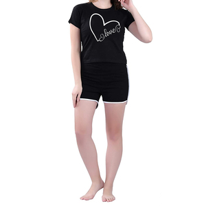 Conjunto de Dos Piezas para Mujer, Verano, Casual, Corte Regular, Camiseta sin Mangas y Pantalones Cortos, Poliéster/Algodón, Ropa Urbana de Secado Rápido - Product Image 5