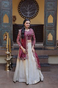 Lehenga Choli de Diseñador para Novias, Vestidos de Fiesta para Niñas, Vestidos de Boda a Bajo Precio, Lehenga Choli Indio con Dupatta 2026 para Mujeres - Product Image 3