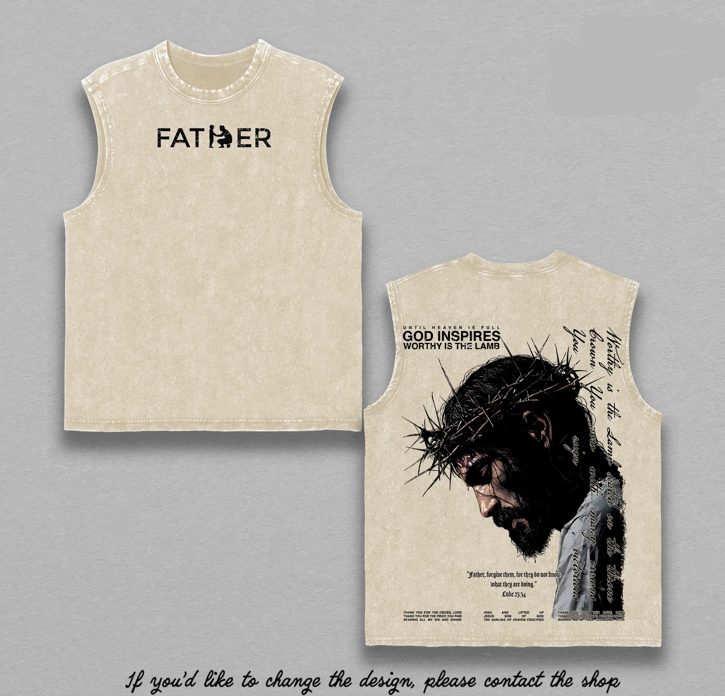 T-shirt Muscle Père de Sable