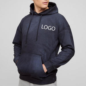 OEM Wholesale High Quality Oversized Men's <b>Hoodies</b> Winter Embroidery Custom Logo Heavyweight Fleece Custom Drop Shoulder Hoodie - Product Image 1