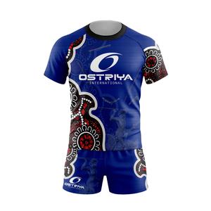 Maillot et short de football personnalisés à séchage rapide, nouveau design tribal 2026, qualité supérieure, tenue de sport pour équipe de football - Product Image 1