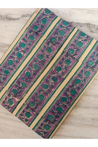 Tela de algodón reutilizable con estampado floral ecológico, diseño personalizado, estampado a mano, proveedor de pedidos al por mayor. - Product Image 3