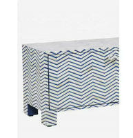 Commode en MDF avec incrustations en os et résine, meuble de chambre à coucher, artisanat fait main, motif floral EIA, couleur personnalisée, EXOTIQUE INDIEN