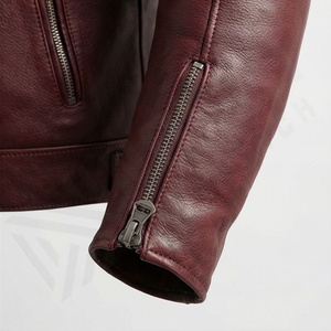 Chaqueta de Motociclista de Cuero Genuino para Hombre de la Mejor Calidad, Nueva Colección de Invierno, Chaquetas de Motocicleta con Protecciones Desmontables Personalizadas - Product Image 6