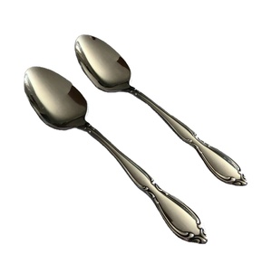 Juego de cucharas de acero inoxidable de calidad superior con acabado de espejo perfecto para restaurantes, cenas, bodas y eventos elegantes - Product Image 1