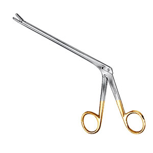 JACKBILLY Rongeur manuel en acier inoxydable de 8 pouces, haute qualité, pour disque intervertébral, angle de 45 degrés, tige de morsure 2 x 10 mm - Product Image 4