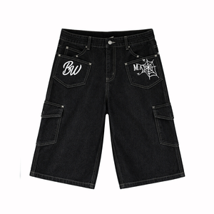 Proveedor de Shorts de Mezclilla con Pedrería, Producción de Alta Capacidad, Envío Internacional y Cumplimiento de Normativas - Product Image 1