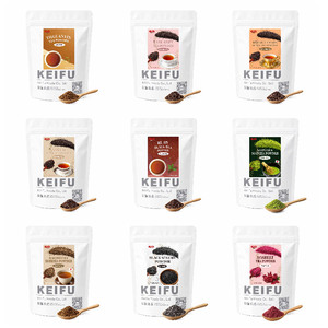 Poudre de patate douce violette KEIFU 100g, ingrédient alimentaire pour bubble tea, smoothies, gâteaux et pâtisseries OEM ODM - Product Image 1