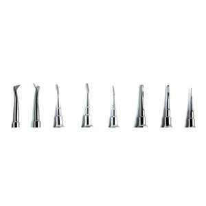 Ensemble de 3 élévateurs dentaires à pointe incurvée de haute qualité, instruments chirurgicaux pour racines, 2mm 3mm 4mm, manuels, en acier inoxydable, garantie à vie - Product Image 2