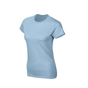 T-shirt personnalisé pour femme avec impression en relief, polyester/coton de haute qualité, coupe classique, été, écologique, respirant, en toile tricotée - Product Image 6