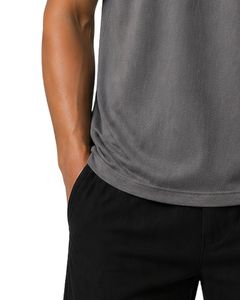 Mens Dark <b>Grey</b> Sleeveless Tank <b>Top</b> Premium Cotton Jersey Gym Fitness Casual Summer <b>Vest</b> Lightweight Breathable Custom Fit - Product Image 3