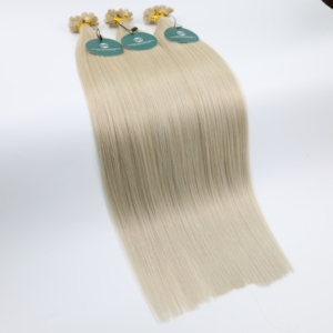 Extensions de cheveux à pointe plate 100% cheveux humains Remy vietnamiens, à la kératine, double épaisseur, pour femmes, usage professionnel en salon, best-seller - Product Image 4
