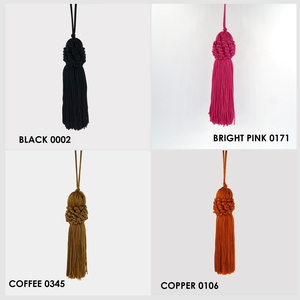 High Quality 2026 Customized 10cm Rayon Tassels Ruffle Neck for Home Textile Garments & <b>Curtain</b> Decoration Use - Product Image 4