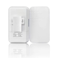 Puente Inalámbrico CPE para Exteriores de 300mbps, Puente Inalámbrico Punto a Punto para Elevadores, Alcance de 1KM-2KM