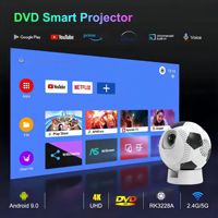 Proyector Viewsonic 4K HDR, pantalla de proyección ALR de 100 pulgadas, proyector Hologlass para ventana de coche