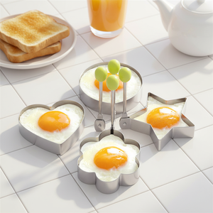 Molde Metálico para Huevos y Anillos para Huevos y Panqueques con Diferentes Formas - Product Image 3