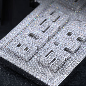 Gran oferta, colgante de diseñador personalizado de lujo en plata de ley con diamantes de moissanita VVS, joyería fina de tendencia, colgante de hip hop - Product Image 2