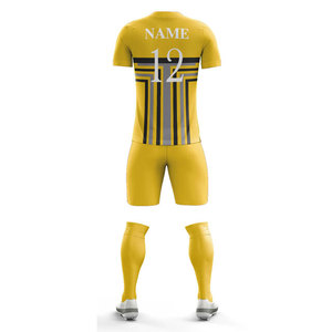 Tenues de football de haute qualité à bas prix, kits toutes saisons, tailles pour jeunes et enfants, respirants, uniformes d'équipe de football, costumes de club, OEM - Product Image 3