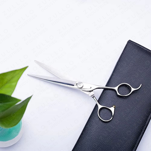 Tijeras de Peluquería de Acero Inoxidable de Alta Calidad con Acabado de Titanio, Tijeras de Barbero Afiladas para Uso Profesional en Salón - Product Image 4